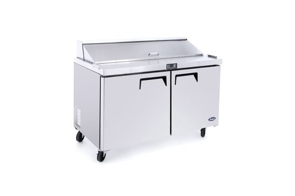 ATOSA MSF8303GR / BMSF8303GR – 2-door filling station including 8 x 1/3 GN containers + lids (100 mm deep)