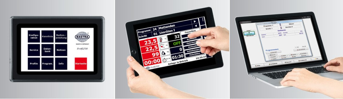 BASTRAMAT 1500 Classic Line – Universal Rauch- &  Kochanlage für Handwerk und Produktion