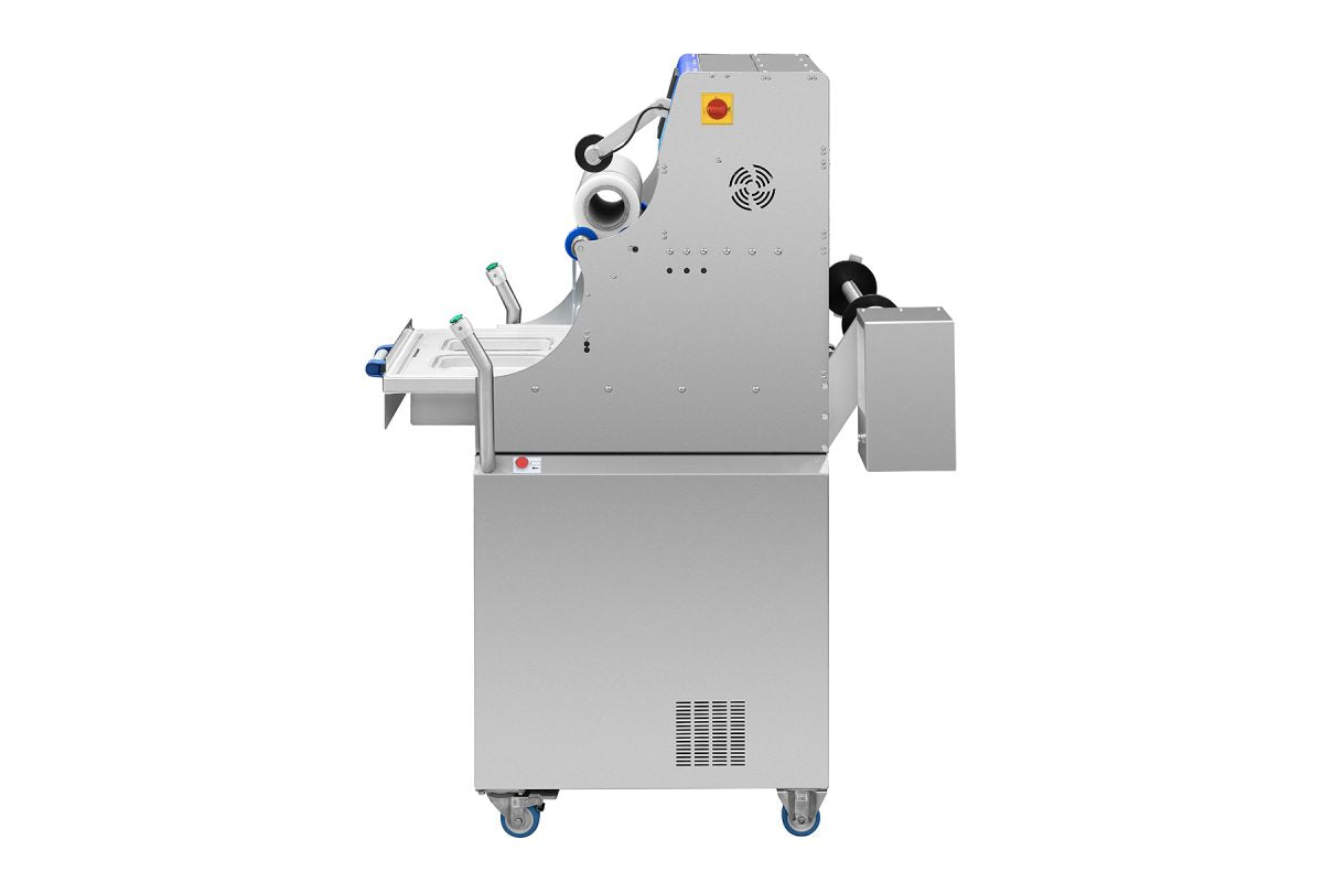 ZERMAT TB2 PRO – Profi-Schalensiegelmaschine mit Vakuum, Skin &amp; Perimeterschnitt