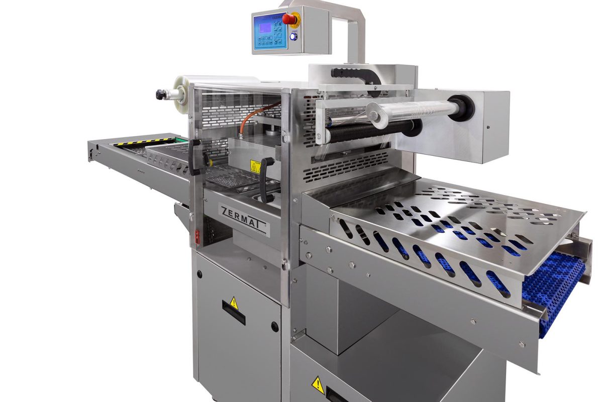 ZERMAT TB4 – Hochleistungs-Schalensiegelmaschine mit automatischer Be- und Entladung