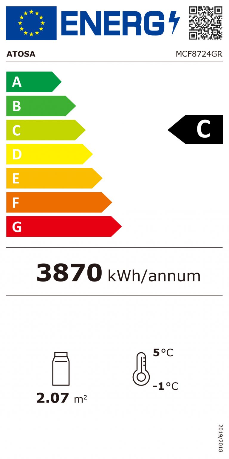 Dreitüriger Glastür-Kühl- &amp; Tiefkühlschrank – Präsentation trifft Performance