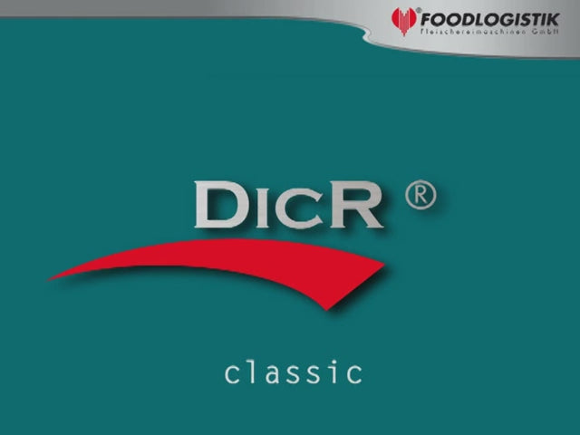 FOODLOGISTIK DicR Classic 90 – Würfelschneider / Streifen- &amp; Scheibenschneider