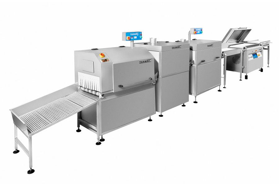 ZERMAT TR-10 – Automatischer Schrumpftank für hohe Produktion (kontinuierlicher Prozess)