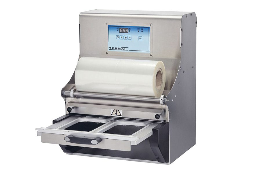 ZERMAT TBG PLUS – Schalensiegelmaschine für größere Schalenformate